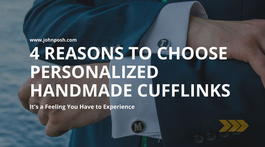 4 Reasons to Choose Personalized Handmade Cufflinks